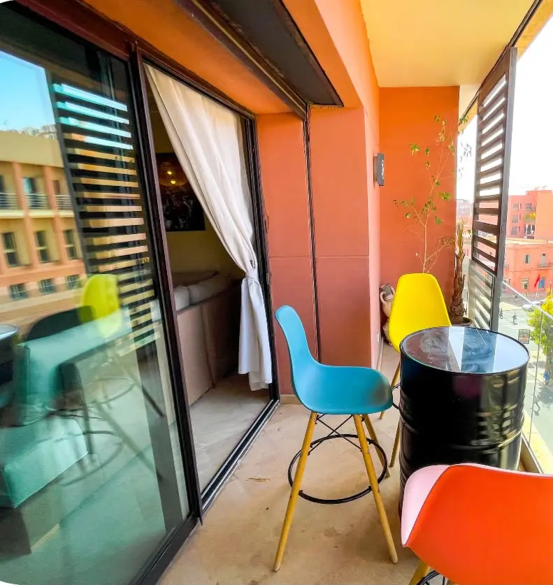 Appartement — Appartement Zara en hyper centre de Guéliz, balcon et parking — photo 2