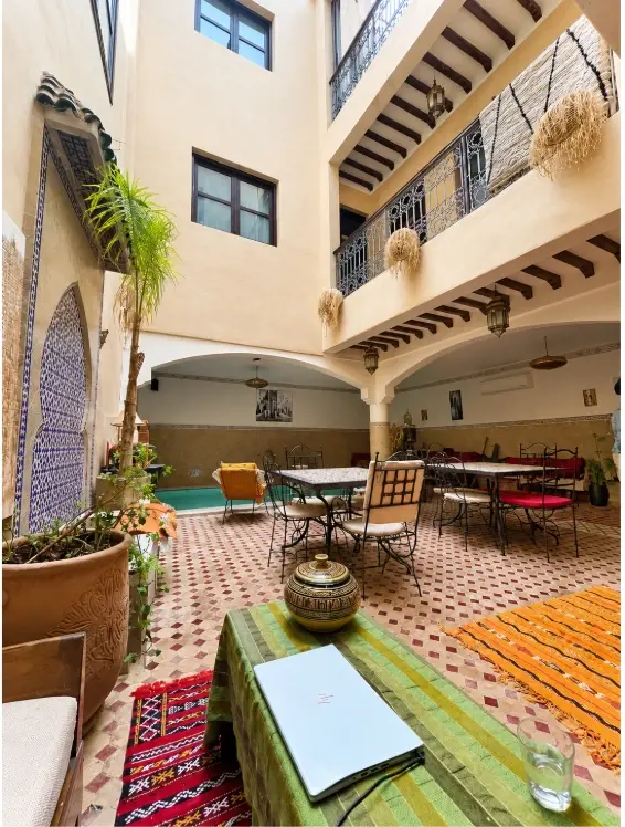 Riad — Riad d’hôtes titré à 2 min de Jemaa el-Fna, piscine chauffée — photo 3