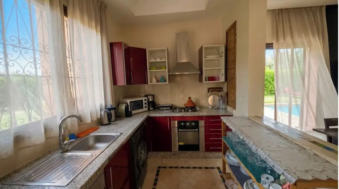 Villa — Villa Machmam, piscine et jardin de 800 m² en résidence sécurisée — photo 6